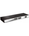 D-LINK DGS-1210-20, Gigabit Smart Switch with 16 10/100/1000Base-T ports and 4 Gigabit MiniGBIC (SFP) ports, 802.3x Flow Control, 802.3ad Link Aggregation, 802.1Q VLAN, 802.1p Priority Queues, Port mirroring,, Jumbo Frame support, 802.1D STP, ACL, LL - nr 55