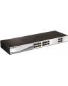 D-LINK DGS-1210-20, Gigabit Smart Switch with 16 10/100/1000Base-T ports and 4 Gigabit MiniGBIC (SFP) ports, 802.3x Flow Control, 802.3ad Link Aggregation, 802.1Q VLAN, 802.1p Priority Queues, Port mirroring,, Jumbo Frame support, 802.1D STP, ACL, LL - nr 70