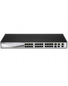 D-LINK DGS-1210-28, Gigabit Smart Switch with 24 10/100/1000Base-T ports and 4 Gigabit MiniGBIC (SFP) ports, 802.3x Flow Control, 802.3ad Link Aggregation, 802.1Q VLAN, 802.1p Priority Queues, Port mirroring, Jumbo Frame support, 802.1D STP, ACL, LLD - nr 32