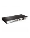 D-LINK DGS-1210-28, Gigabit Smart Switch with 24 10/100/1000Base-T ports and 4 Gigabit MiniGBIC (SFP) ports, 802.3x Flow Control, 802.3ad Link Aggregation, 802.1Q VLAN, 802.1p Priority Queues, Port mirroring, Jumbo Frame support, 802.1D STP, ACL, LLD - nr 9