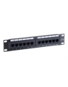 PATCH PANEL 10'' 12 PORT 1U KAT.5E CZARNY EQUIP - nr 15