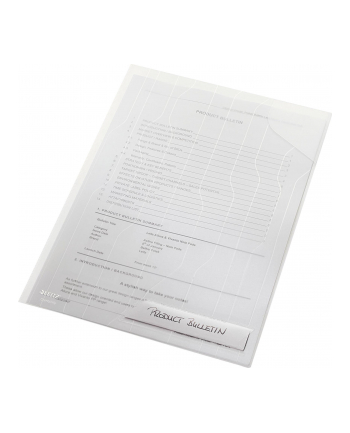 FOLDER LEITZ COMBIFILE PRZEZROCZYSTY BIALY 5SZT