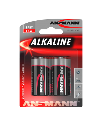 Bateria alkaliczna RED 2xC(LR14)