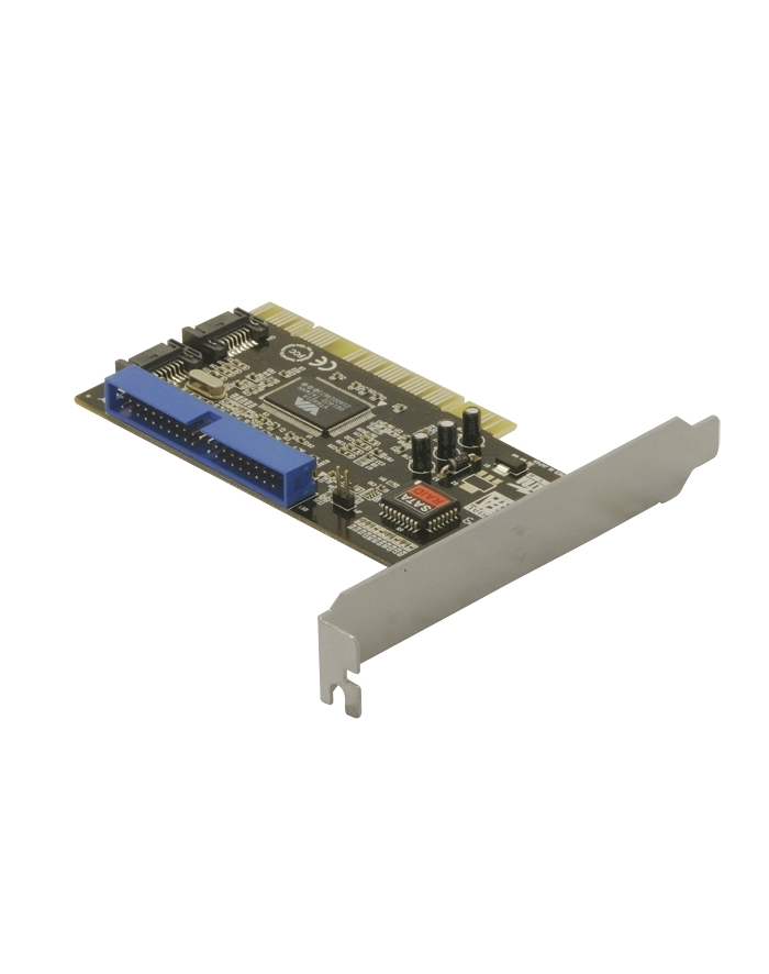 KARTA PCI KONTROLER SATA X2   IDE X1 główny