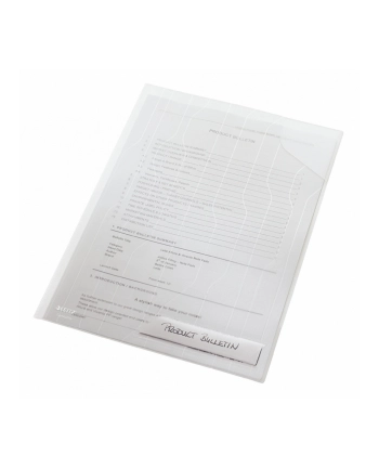 FOLDER LEITZ COMBIFILE PRZEZROCZYSTY BIALY 5SZT