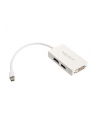 ADAPTER DISPLAYPORT MINI(M)->DISPLAYPORT (F) +DVI-I(F)(24+5) DUAL LINK +HDMI DELOCK - nr 4