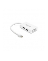 ADAPTER DISPLAYPORT MINI(M)->DISPLAYPORT (F) +DVI-I(F)(24+5) DUAL LINK +HDMI DELOCK - nr 14