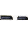 ADAPTER DISPLAYPORT MINI(M)->DISPLAYPORT (F) +DVI-I(F)(24+5) DUAL LINK +HDMI DELOCK - nr 38