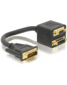 ADAPTER DVI-I(M)(24+5) DUAL LINK->DVI-D(F)(24+1) +VGA(15F) DELOCK - nr 1