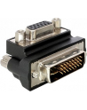 ADAPTER VGA(15F)->DVI-I(M)(24+5) DUAL LINK KĄTOWY 90'''' DELOCK - nr 11