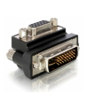ADAPTER VGA(15F)->DVI-I(M)(24+5) DUAL LINK KĄTOWY 90'''' DELOCK - nr 13
