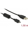 KABEL USB MINI 2.0 4 PIN HIROSE 1,5M (82208) - nr 15