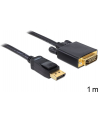 KABEL DISPLAYPORT (M)->DVI-D(M)(24+1) DUAL LINK 1M DELOCK - nr 21