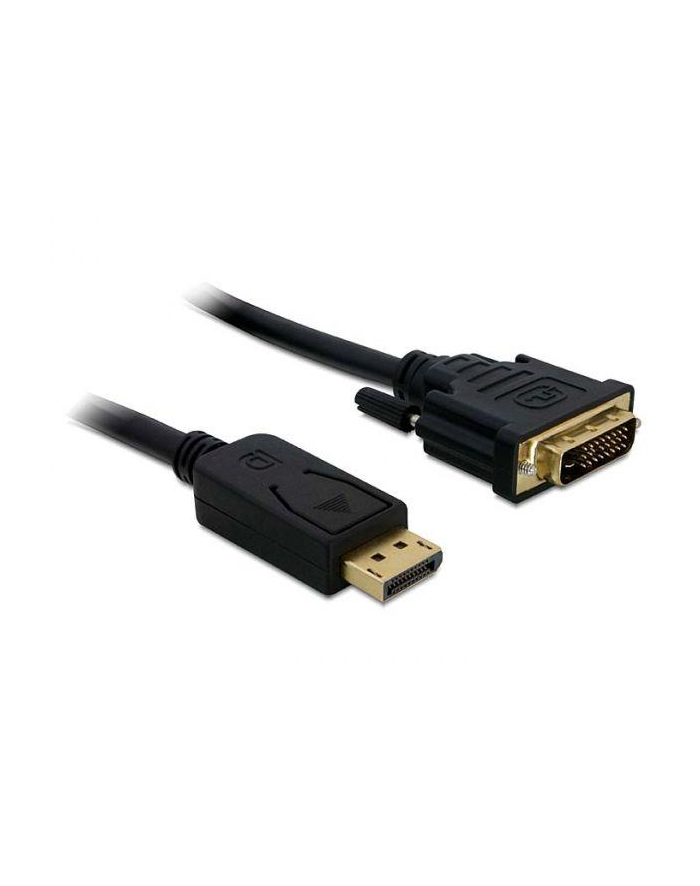 KABEL DISPLAYPORT (M)->DVI-D(M)(24+1) DUAL LINK 1M DELOCK główny