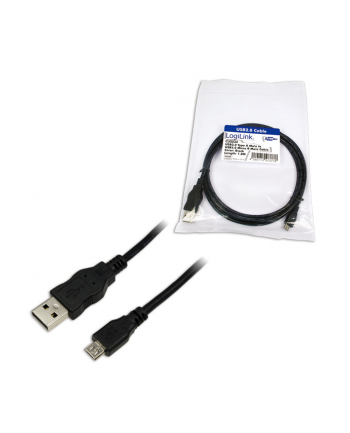 Kabel USB2.0 AM - USB2.0 Micro BM, dl.1,8m