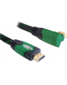 KABEL HDMI-HDMI PREMIUM KĄTOWY PRAWY GREEN SZNUR 3M DELOCK - nr 5