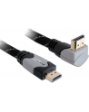 KABEL HDMI-HDMI PREMIUM KĄTOWY GÓRA GRAY SZNUR 2M DELOCK - nr 19