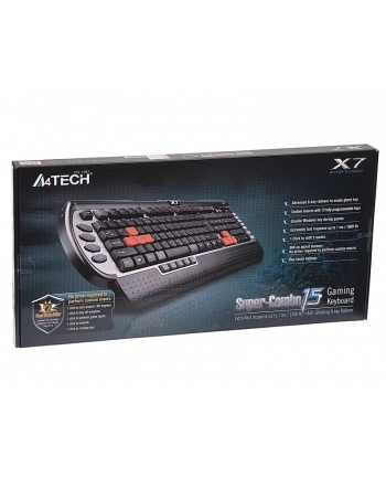 Klawiatura A4Tech XGame X7-G800V USB