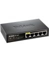 D-Link 5-Port Fast Ethernet PoE Desktop Switch - nr 40