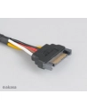 PRZEDŁUŻACZ zasilania SATA AK-CBPW04-30 - nr 15