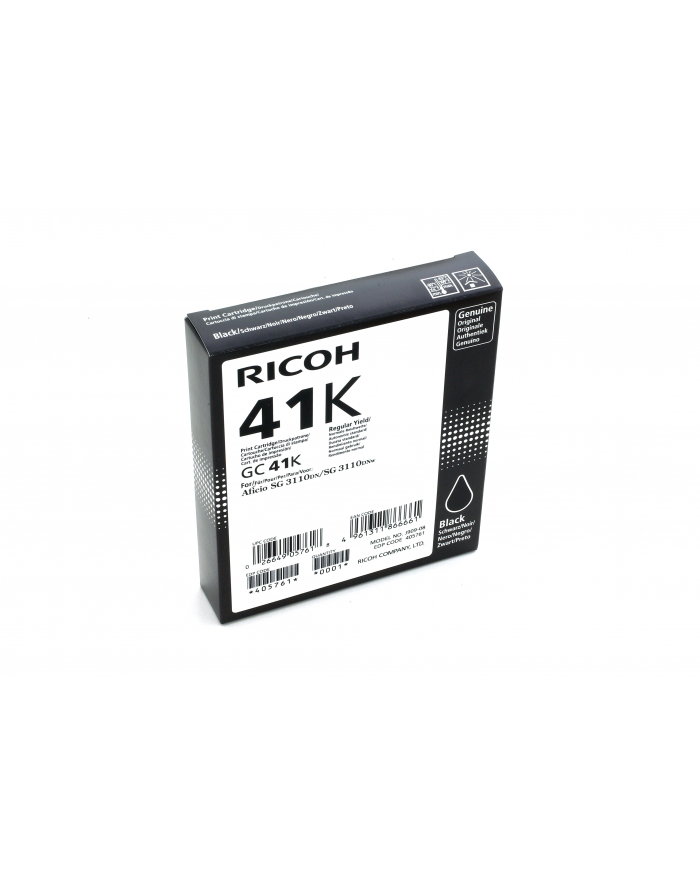 Ricoh żel black 2,5k GC41K 405761 główny