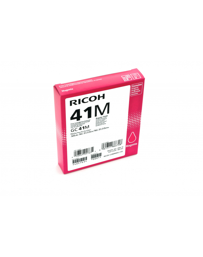 Ricoh żel magenta 2,2k GC41M 405763 główny