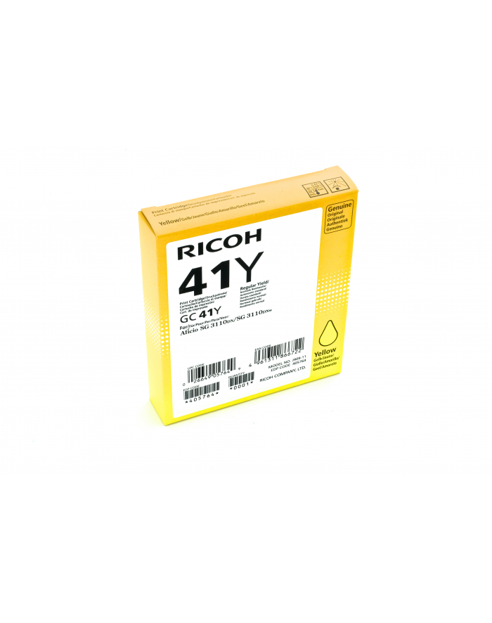 Ricoh żel yellow 2,2k GC41Y 405764 główny