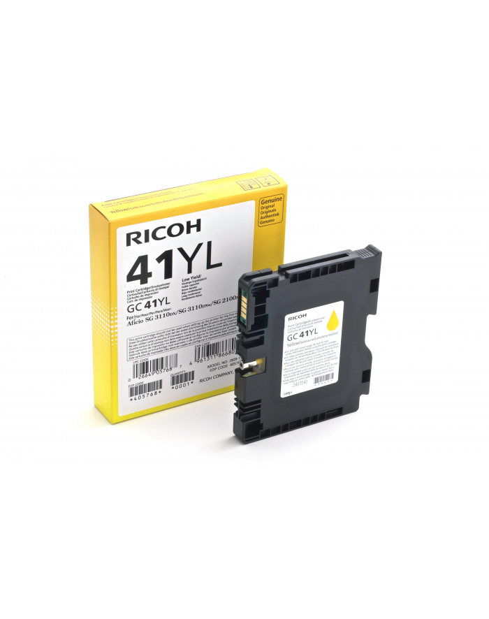 Ricoh żel yellow 600k GC41YL 405768 główny