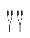 Kabel 2xRCA Audio M/M zlote styki 1m - nr 3