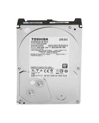 Dysk twardy Toshiba, 3.5'', 500GB, SATA/600, 7200RPM, 32MB cache