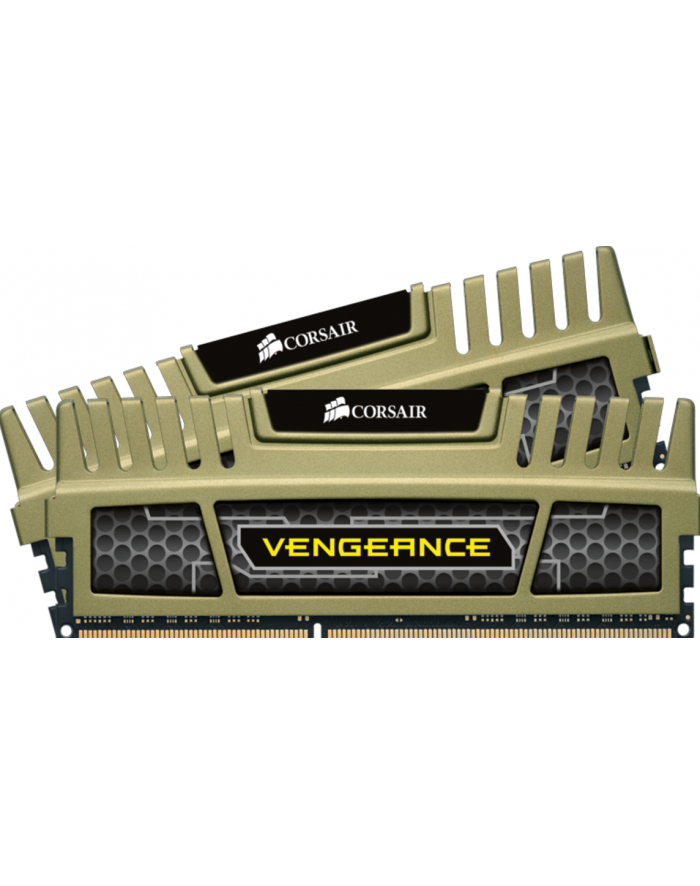 Corsair Vengeance  2x8GB  DIMM  1600MHz  DDR3  CL9  XMP  heat spreader główny