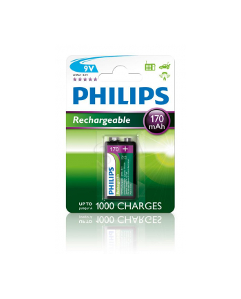 Akumulator Philips 9VB1A17/10 9V 170mAh 1 szt. ( Akumulator do elektronicznych zabawek i odtwarzaczy audio ) nr 1