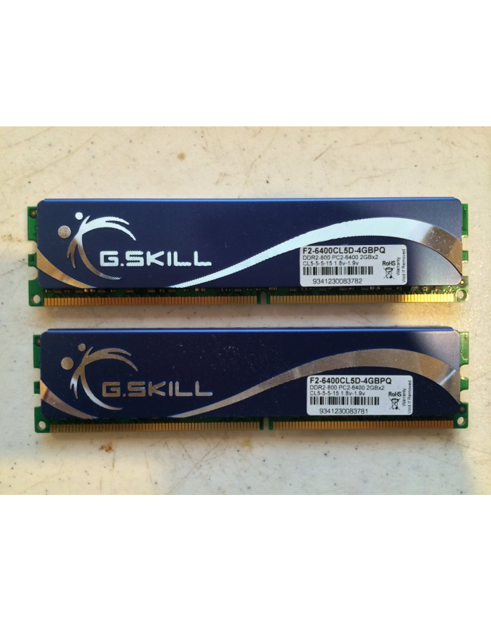 G.SKILL Performance PQ DDR2 2x2GB 800MHz CL5 główny