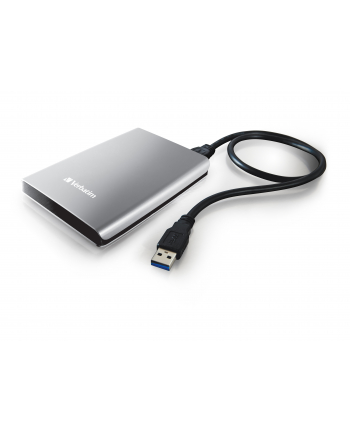 Dysk Verbatim 2,5'' 1TB, USB 3.0, Zewnętrzny, Srebrny