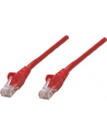 Intellinet patch cord RJ45, snagless, kat. 5e UTP, 1m czerwony - nr 33