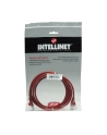Intellinet patch cord RJ45, snagless, kat. 5e UTP, 2m czerwony - nr 8