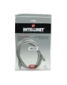 Intellinet patch cord RJ45, snagless, kat. 6 UTP, 3m szary - nr 26