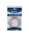 Intellinet patch cord RJ45, snagless, kat. 6 UTP, 1m szary - nr 33