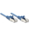 Intellinet patch cord RJ45, snagless, kat. 6 UTP, 1m niebieski - nr 24