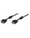 Manhattan Kabel monitorowy SVGA HD15 M/HD15 M 10m z ferrytem czarny - nr 8