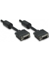 Manhattan Kabel monitorowy SVGA HD15 M/HD15 M 3m z ferrytem czarny - nr 23