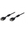 Manhattan Kabel monitorowy SVGA HD15 M/HD15 M 1,8m z ferrytem czarny - nr 2