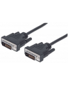 Manhattan Kabel monitorowy DVI-D/DVI-D 24+1 Dual Link 3m - nr 2