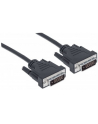 Manhattan Kabel monitorowy DVI-D/DVI-D 24+1 Dual Link 3m - nr 3