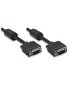 Manhattan Kabel monitorowy SVGA HD15 M/HD15 M 15m z ferrytem czarny - nr 5