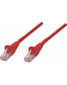 Intellinet patch cord RJ45, snagless, kat. 5e UTP, 45 cm, czerwony - nr 19