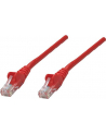 Intellinet patch cord RJ45, snagless, kat. 5e UTP, 45 cm, czerwony - nr 24