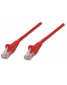 Intellinet patch cord RJ45, snagless, kat. 5e UTP, 45 cm, czerwony - nr 6