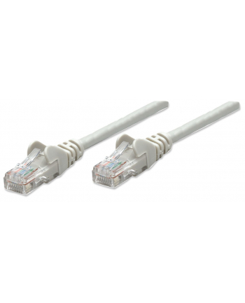 Intellinet patch cord RJ45, snagless, kat. 5e UTP, 1m szary