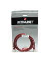 Intellinet patch cord RJ45, snagless, kat. 5e UTP, 1m czerwony - nr 19